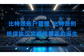 比特派账户管理  比特派别统撑执汉文操作界面的诞生